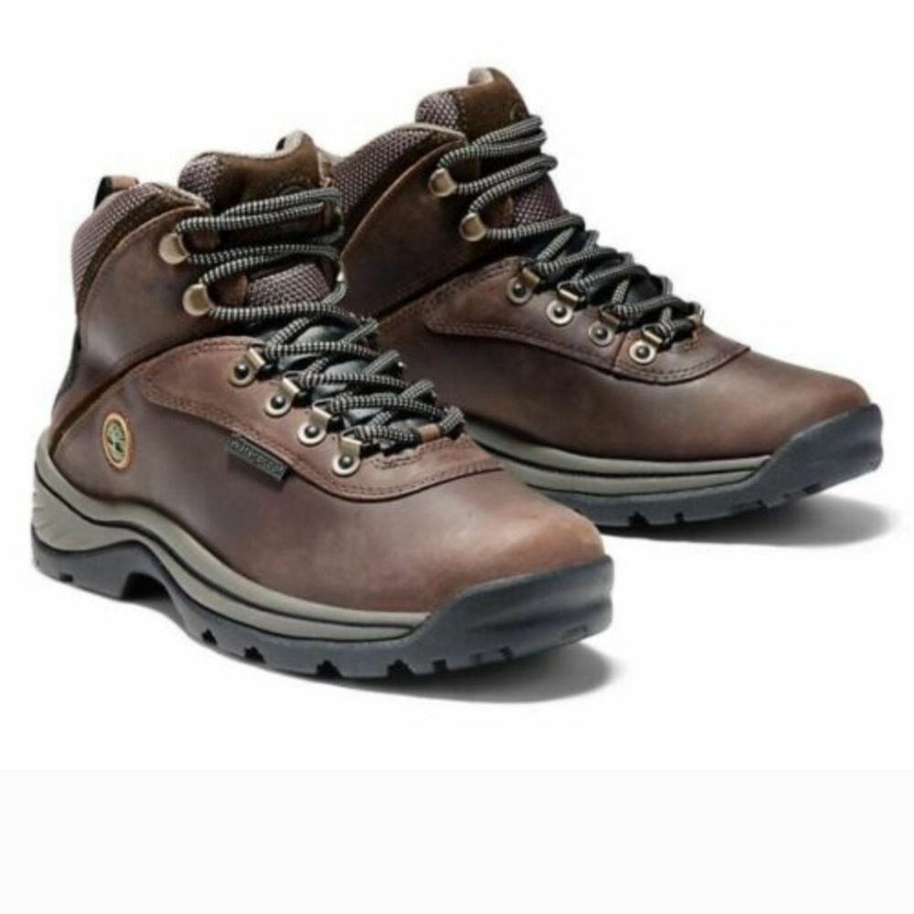 Timberland White Ledge Leather Boots Womens Size 10 Waterproof